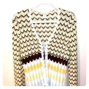 VINTAGE Free People Chevron Pattern Sweater